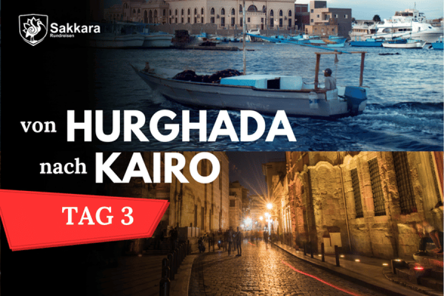 Private 3 Tage hurghada ausflug nach Kairo - klimatisierten Fahrzeug