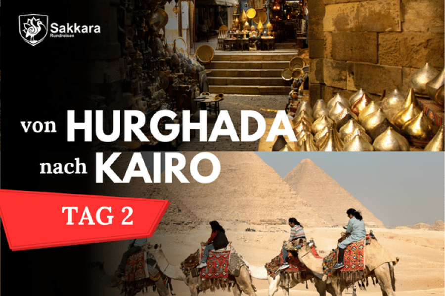 Private 2 Tage von hurghada ausflug nach Kairo mit Übernachtung - klimatisierten Fahrzeug