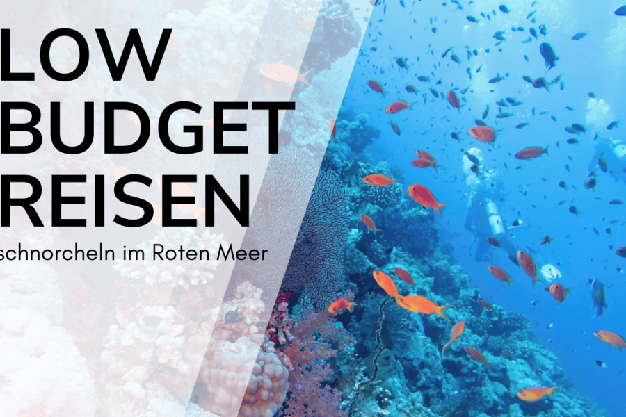 low budget reisen hurghada schnorcheln im Roten Meer