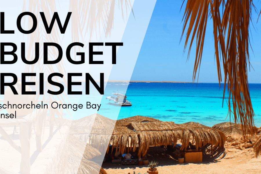 low budget reisen hurghada schnorcheln Orange Bay Insel