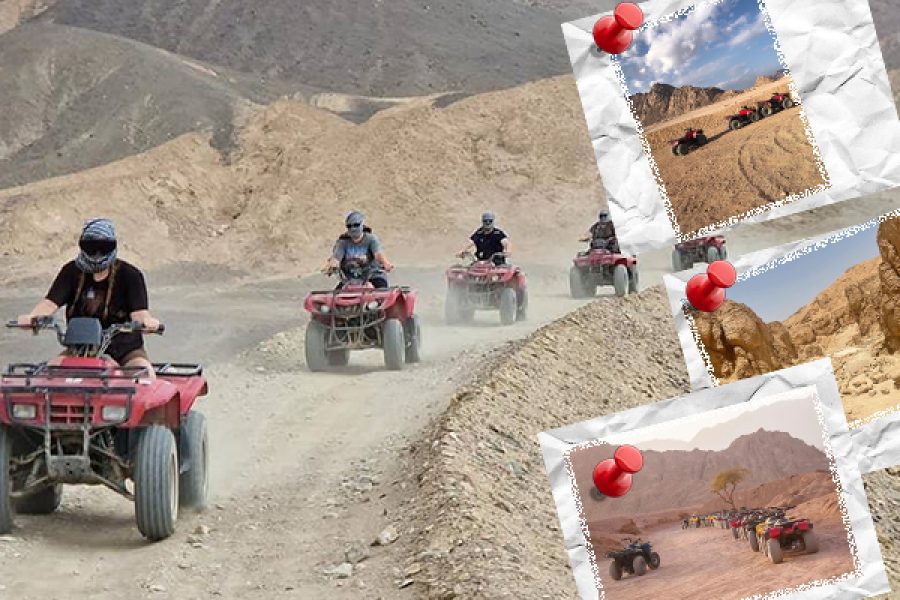 Marsa Alam Wüstentour – Große Wüstentour mit dem Jeep und Quad fahren